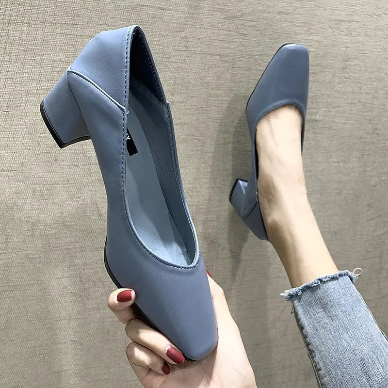 Mocassins à talons hauts pour femmes