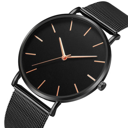 Montre Masculine Minimaliste Discrète