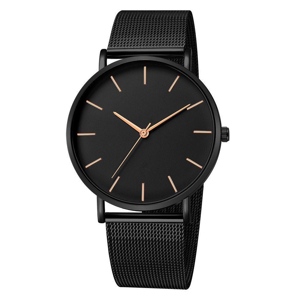 Montre Masculine Minimaliste Discrète